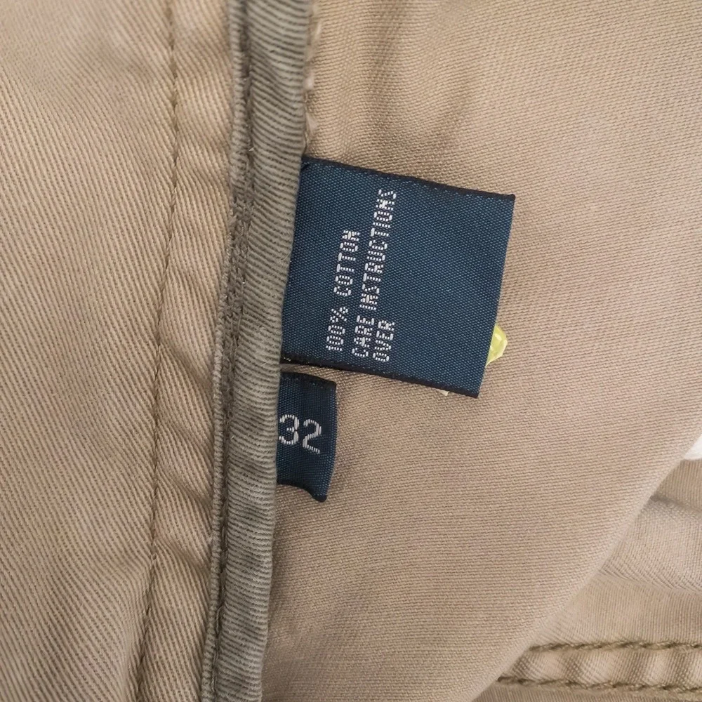 Polo Ralph Lauren Mens Cargo Shorts 32 Tan Classic Polo Chino Cotton FITS 31